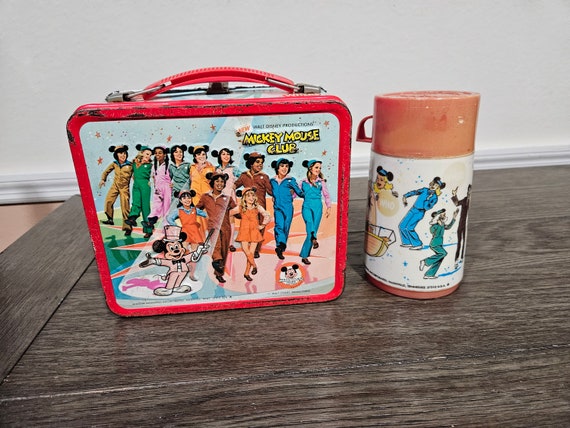 Vintage Walt Disney Metal Lunchbox - Etsy