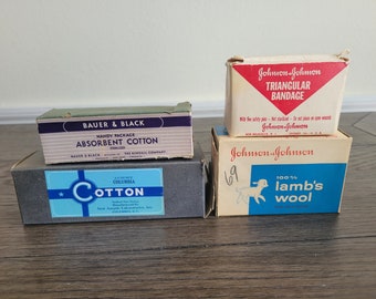 Various Vintage Medical Supplies/Advertisements - Your Choice of one