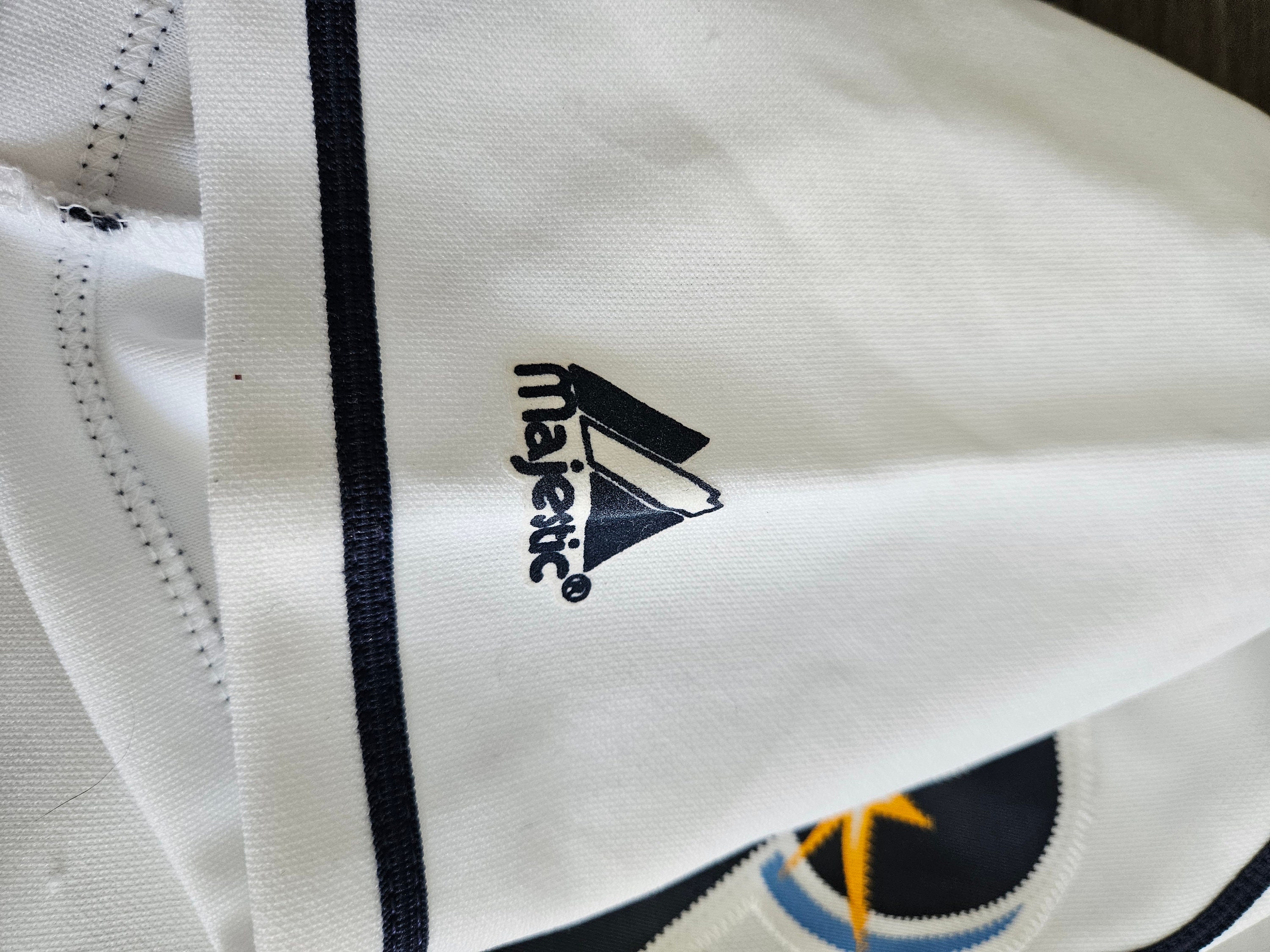 Vintage Genuine Majestic MLB Devil Rays Tampa Bay Baseball Jersey 