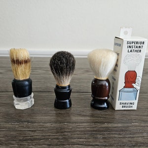 Vintage Shaving Brush - Your Choice of One