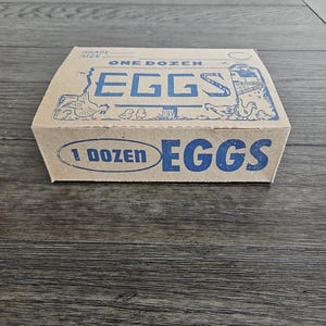 Vintage Egg Box Carton