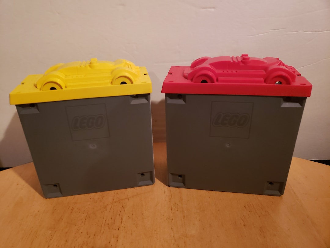 Pair of Vintage Lego Racer Boxes - Etsy