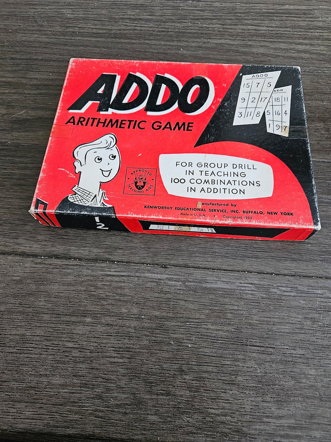 Vintage Addo Arithmetic Game - Etsy