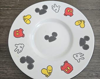 Vintage Mickey Mouse Plate