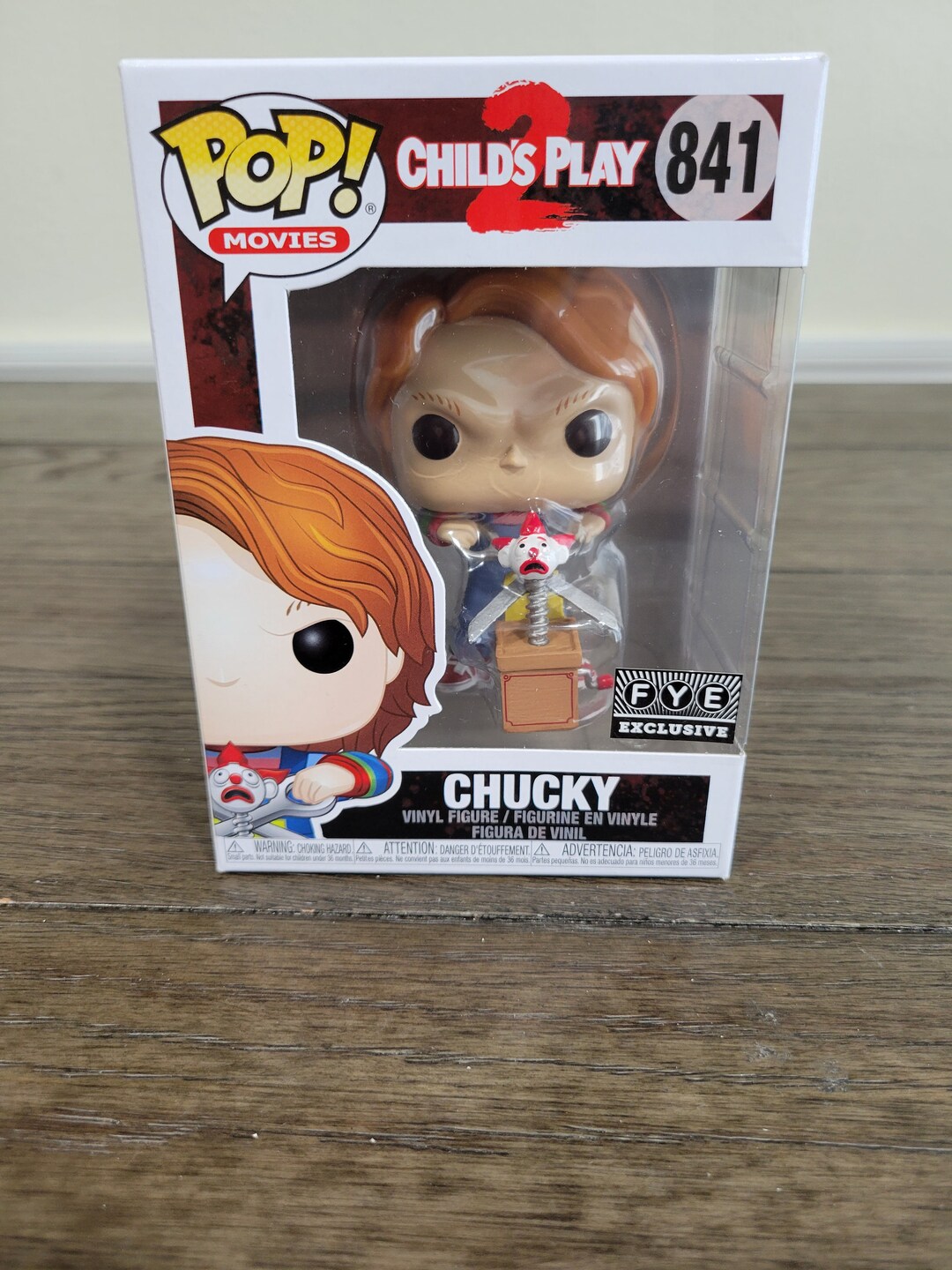 Funko Pop 841 Chucky Childs Play 2 Figure Etsy