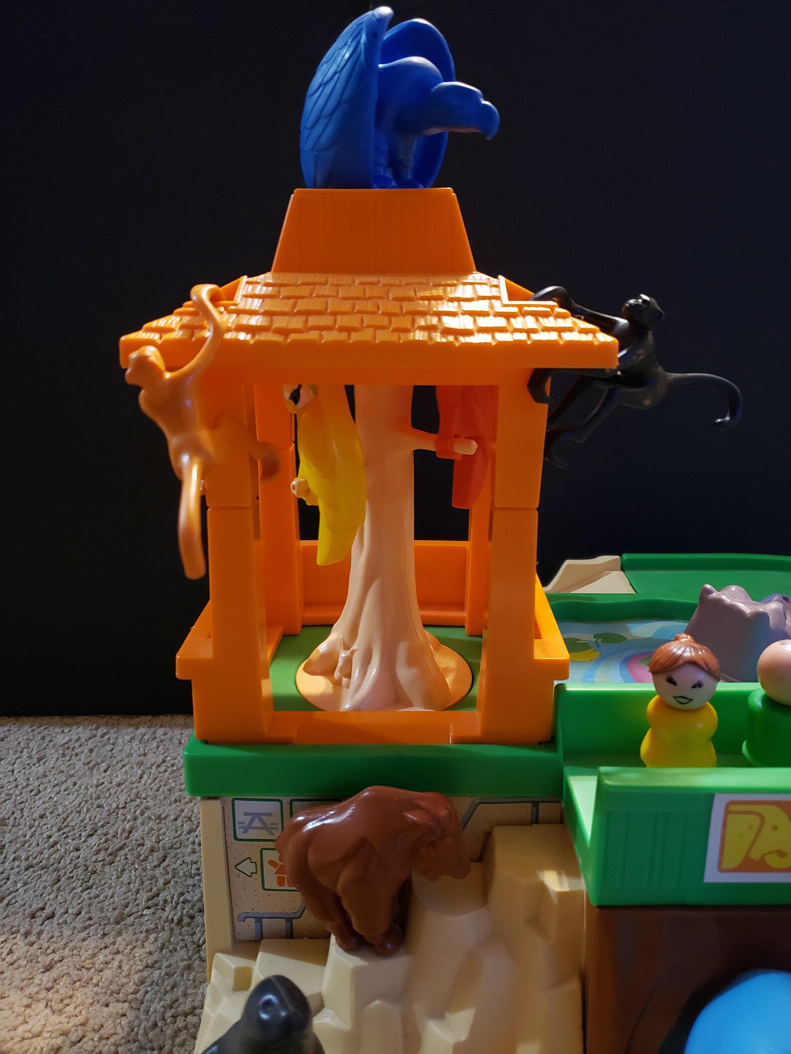 Vintage Fisher Price Zoo Near Complete Etsy