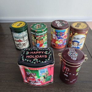 Vintage M&M Metal Tin - Your Choice of One