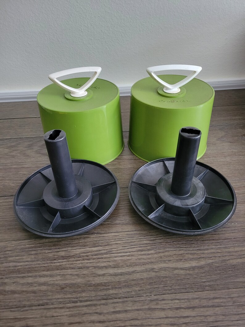 Vintage Green Record Holder Disk Case for One Only Etsy