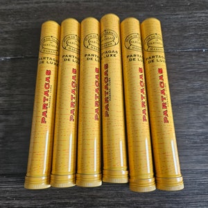 Vintage Partagas Cigar Tube - For One Tube