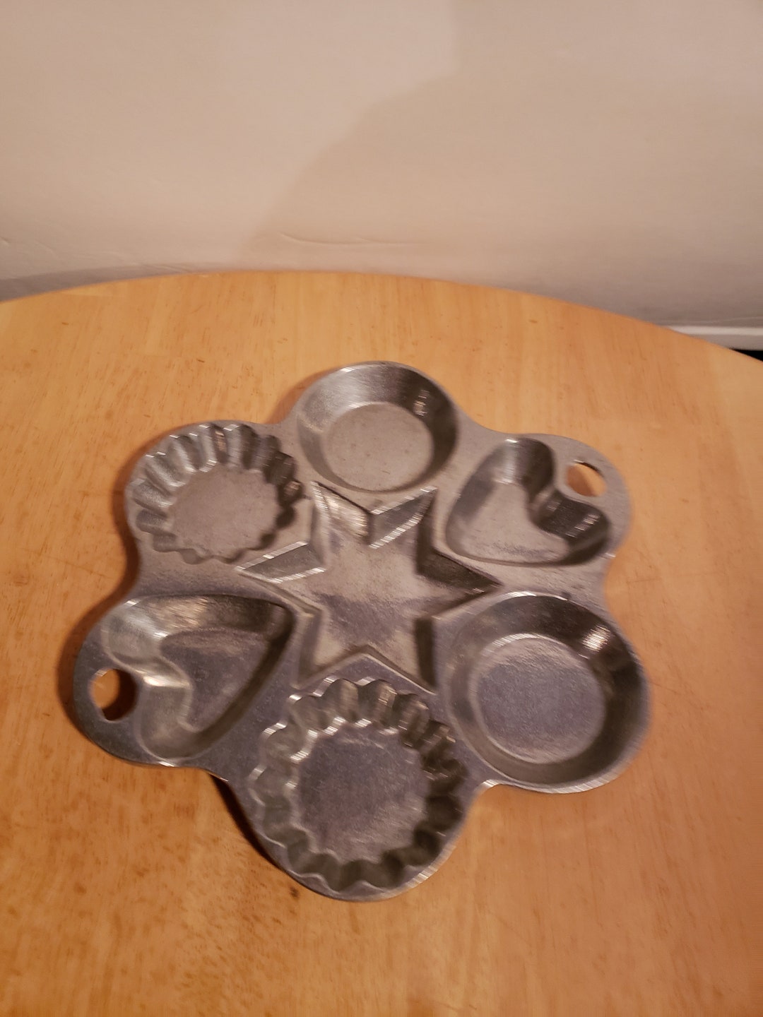 Vintage Pewter Mold Etsy