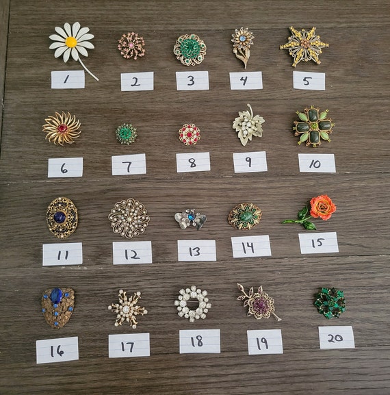 Vintage Pins- Your Choice of One