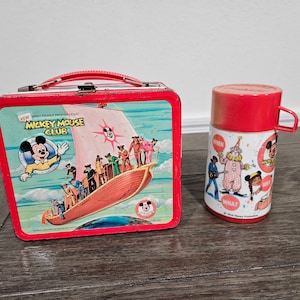 Vintage Walt Disney Metal Lunchbox