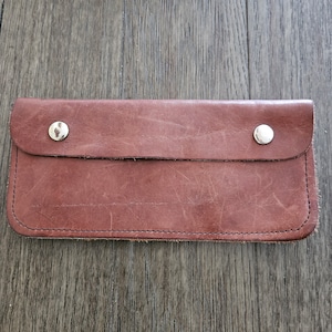 Cartera de cuero vintage