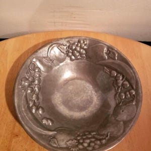 Vintage Pewter Bowl