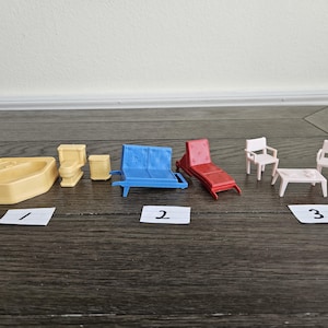 Vintage Doll House Furniture - Your Choice