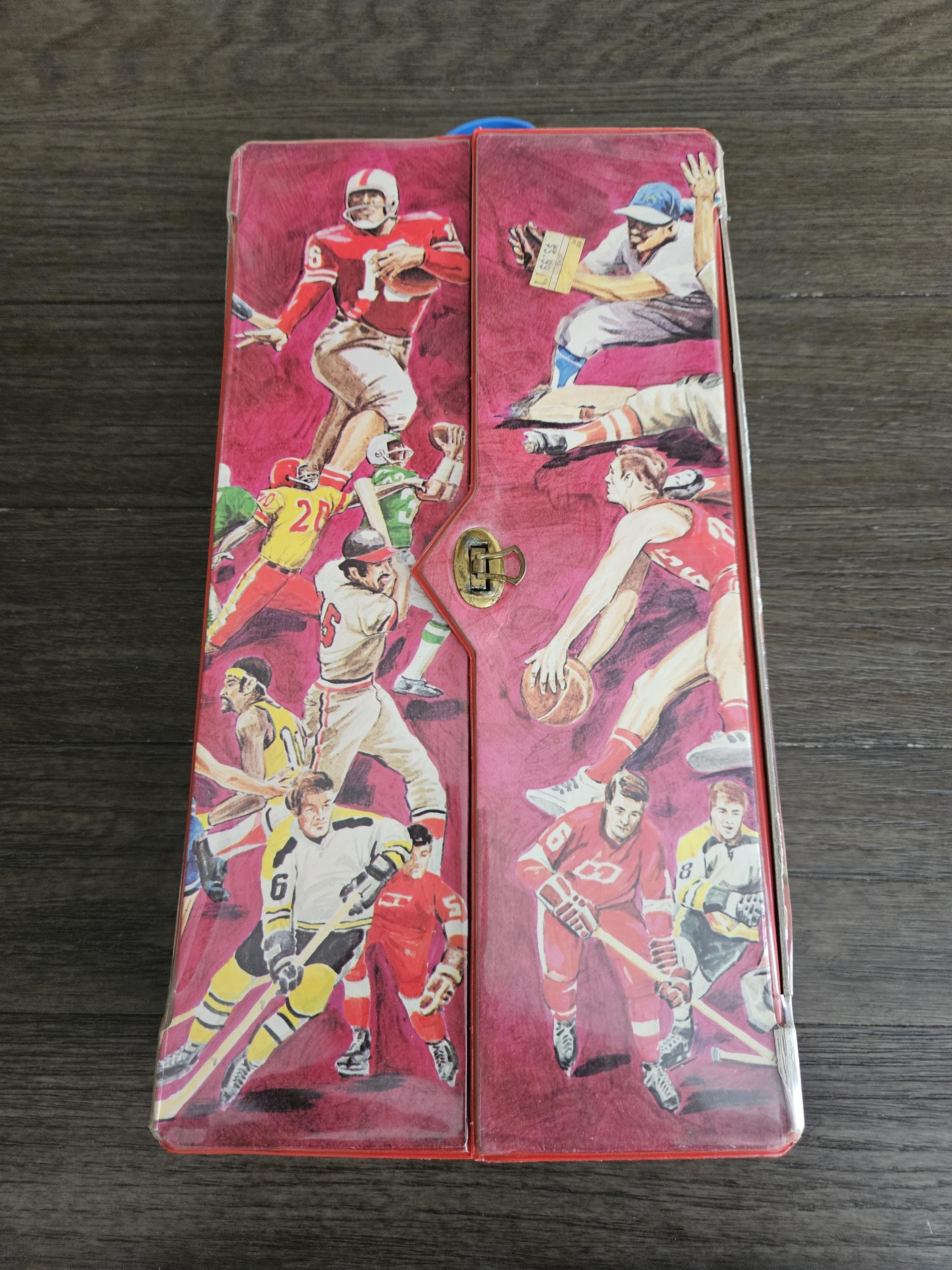 Vintage Topps Super Sports Card Locker With 464 Baseball Cards 