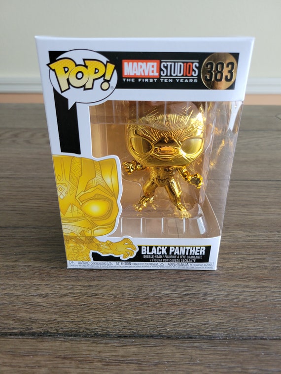 Funko Pop 383 Black Panther Marvel Studios Figure - Etsy Sweden