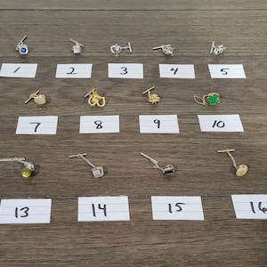 Vintage Tie Pins- Your Choice of One