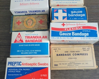 Various Vintage Medical Supplies/Advertisements - Your Choice of one