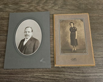 Vintage Cabinet Cards - Your Choice of One