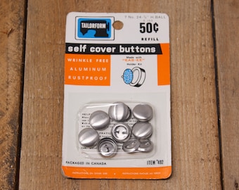 Vintage Tailorform Self Cover Buttons