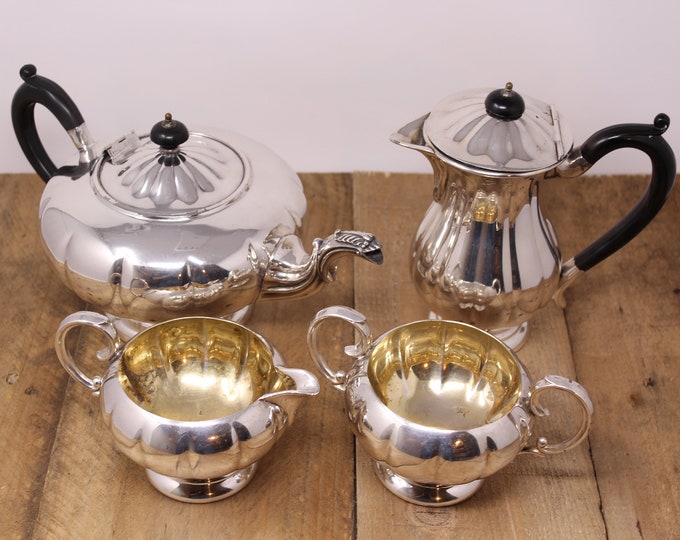Marlboro Old English Reproduction Tea Set With Bakelite Handles Etsy