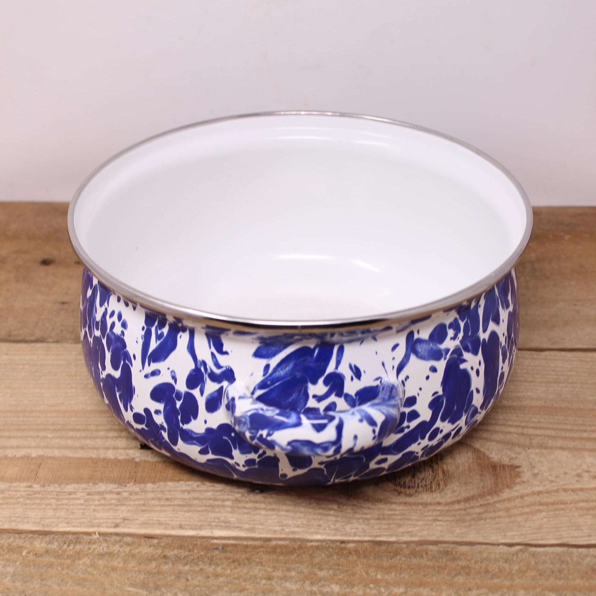 Golden Rabbit Kitchen Tea Pot Vintage Golden Rabbit Blue and White Cooking Pot (no Cover) - Cobalt ...