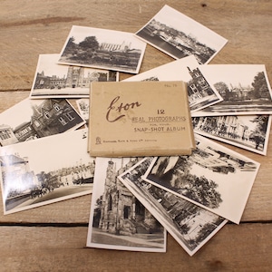 Vintage Raphael Tuck  & Sons Ltd. - 12 Real Photographs - Eton No. 75