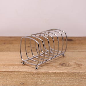 6-Slice Metal Toast Rack
