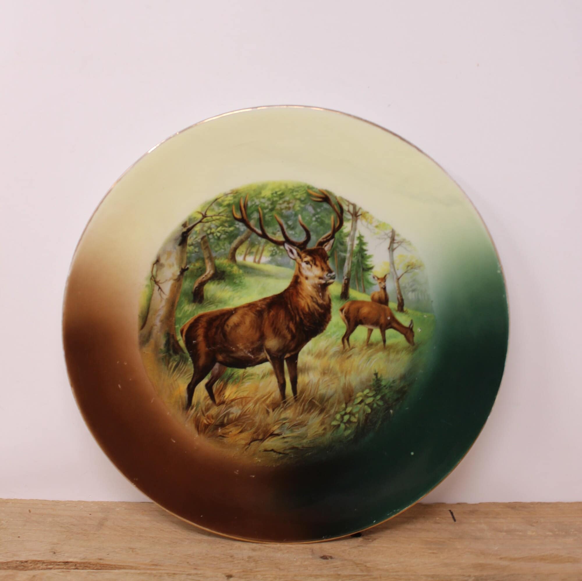 Vintage Elk Plate Canada