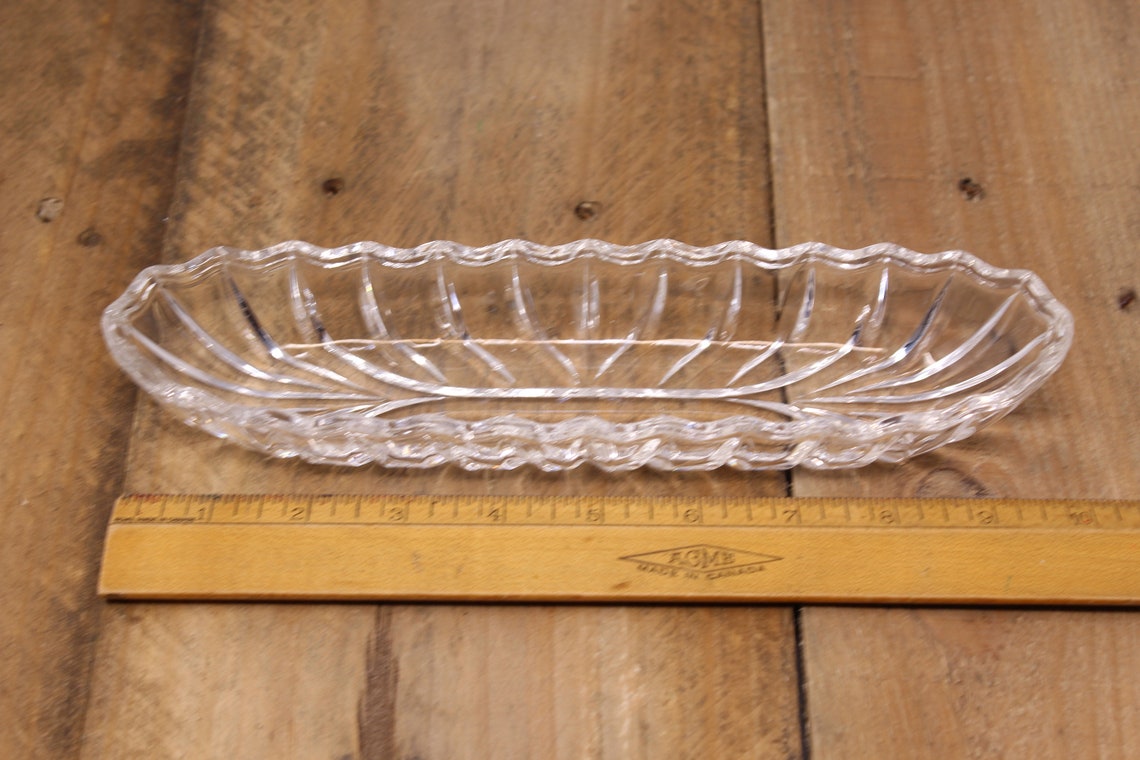 Crystal Cracker / Olive Dish Etsy