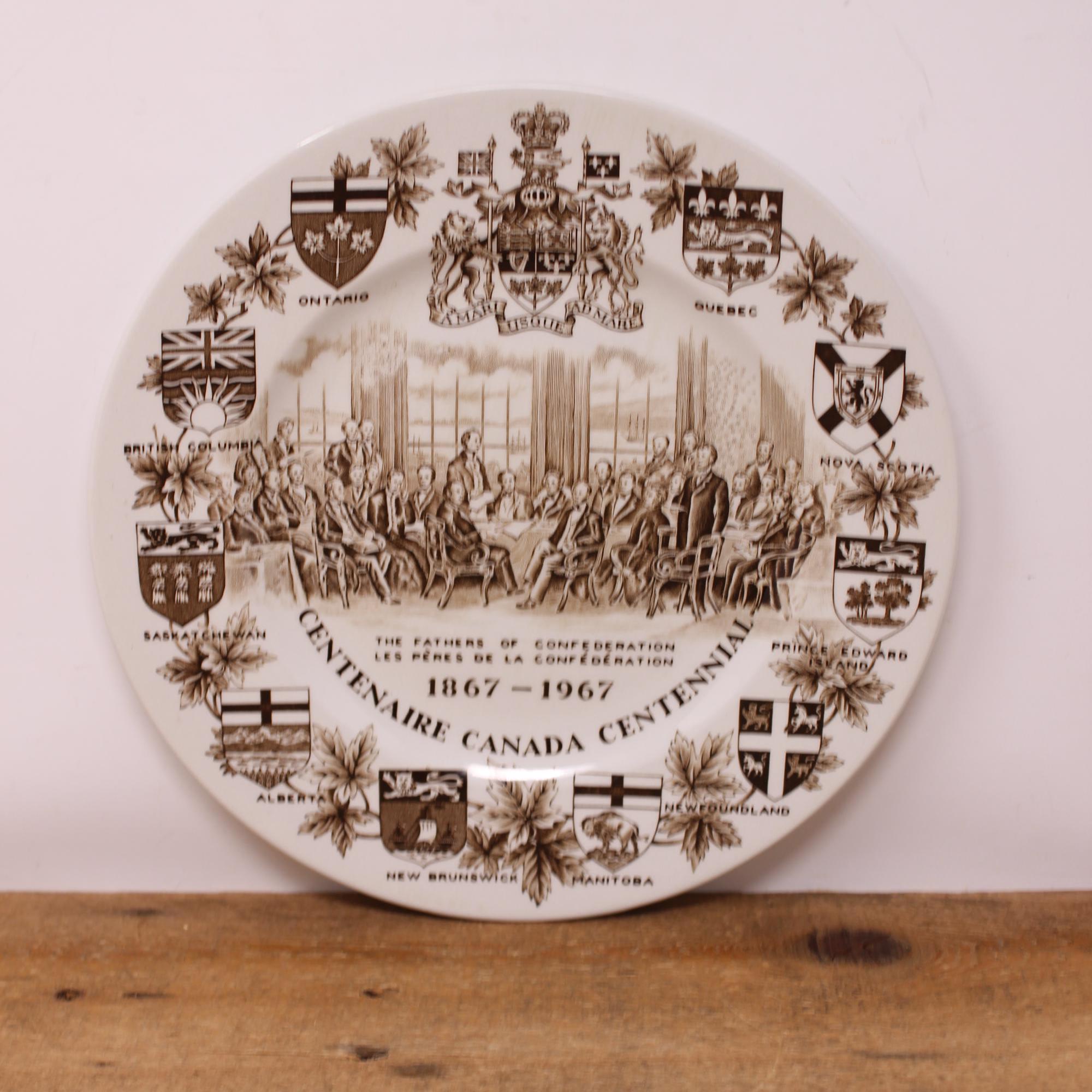 1867 1967 Plate - Etsy
