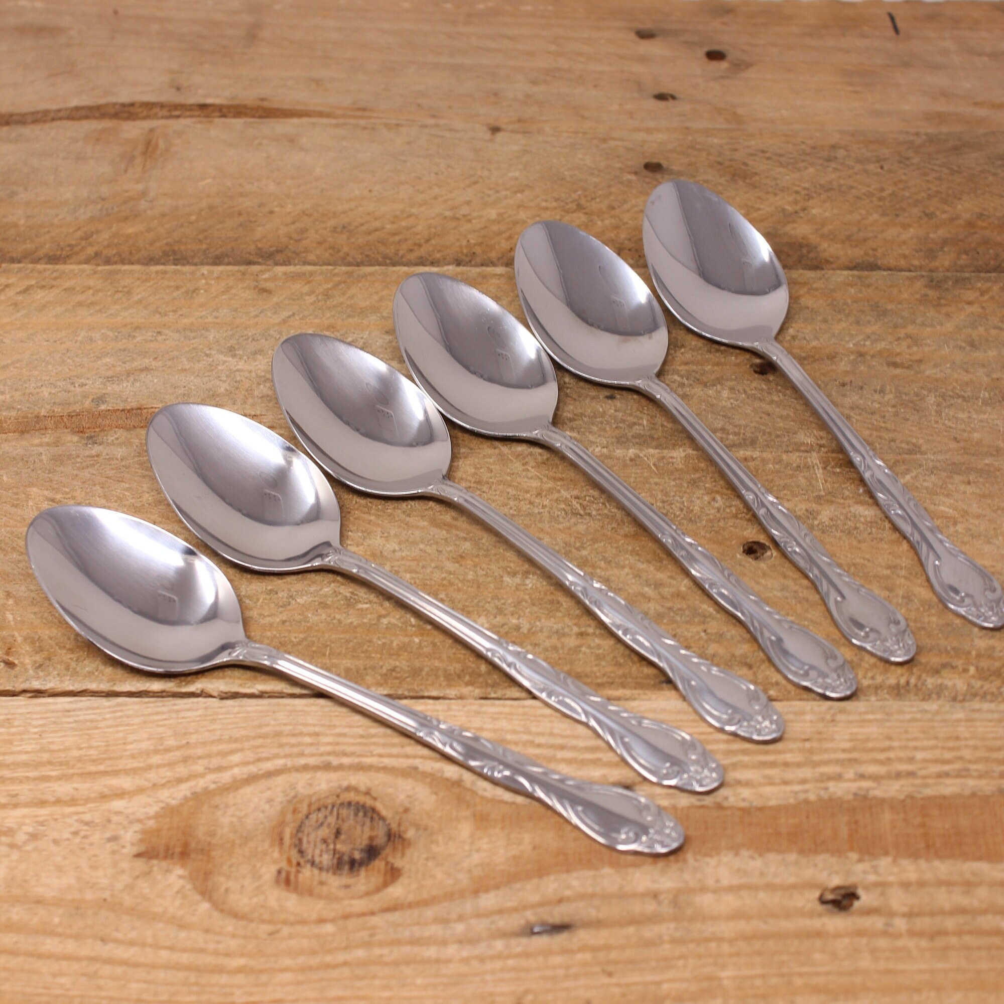 Medford (stainless) by National Stainless - 6 Place / Oval Soup