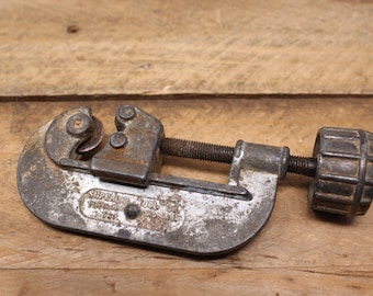 Superior Tool Pipe Cutter Cleveland Ohio USA 1/8" - 1 1/8" - Vintage Plumbing Tool