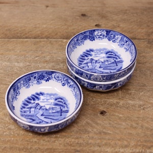 Enoch Woods English Scenery Blue - Etsy