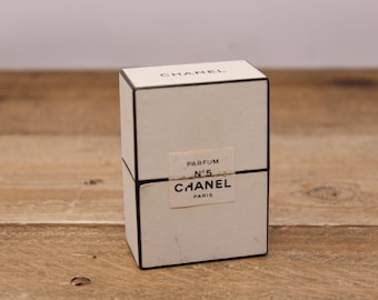 Vintage Chanel No. 5 - Empty Perfume Bottle with Box