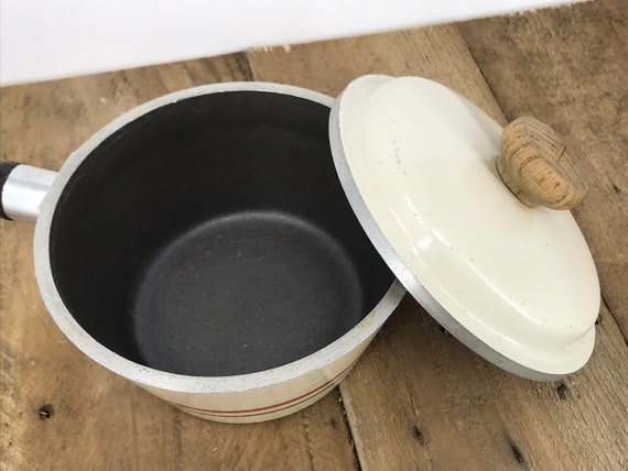 Vintage Westbend Elite Striped Covered Saucepan - Etsy Canada