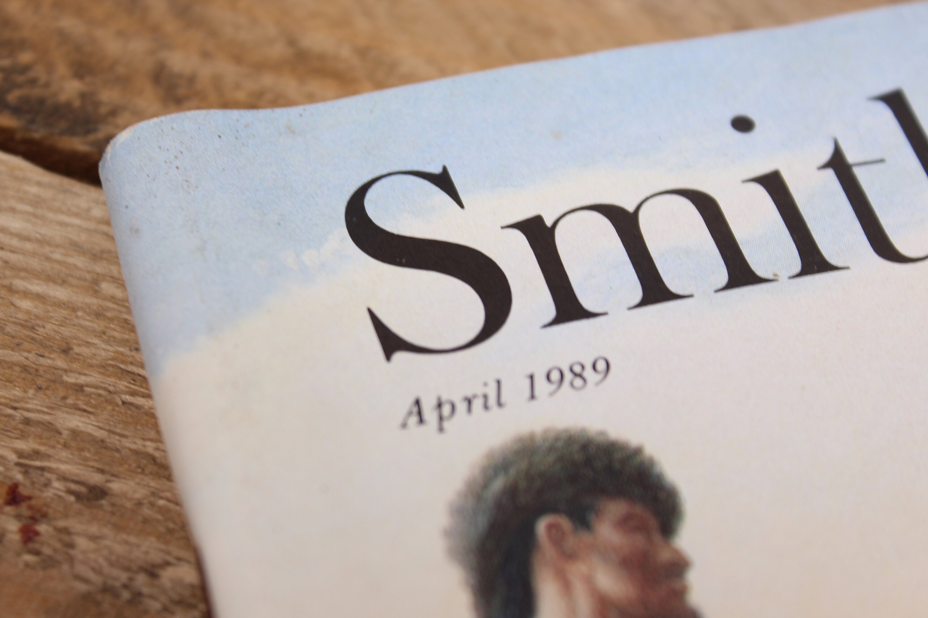Vintage - Smithsonian Magazine - April 1989 - Etsy