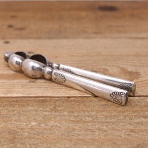 Vintage Silverplated Hinged Lever Nutcracker