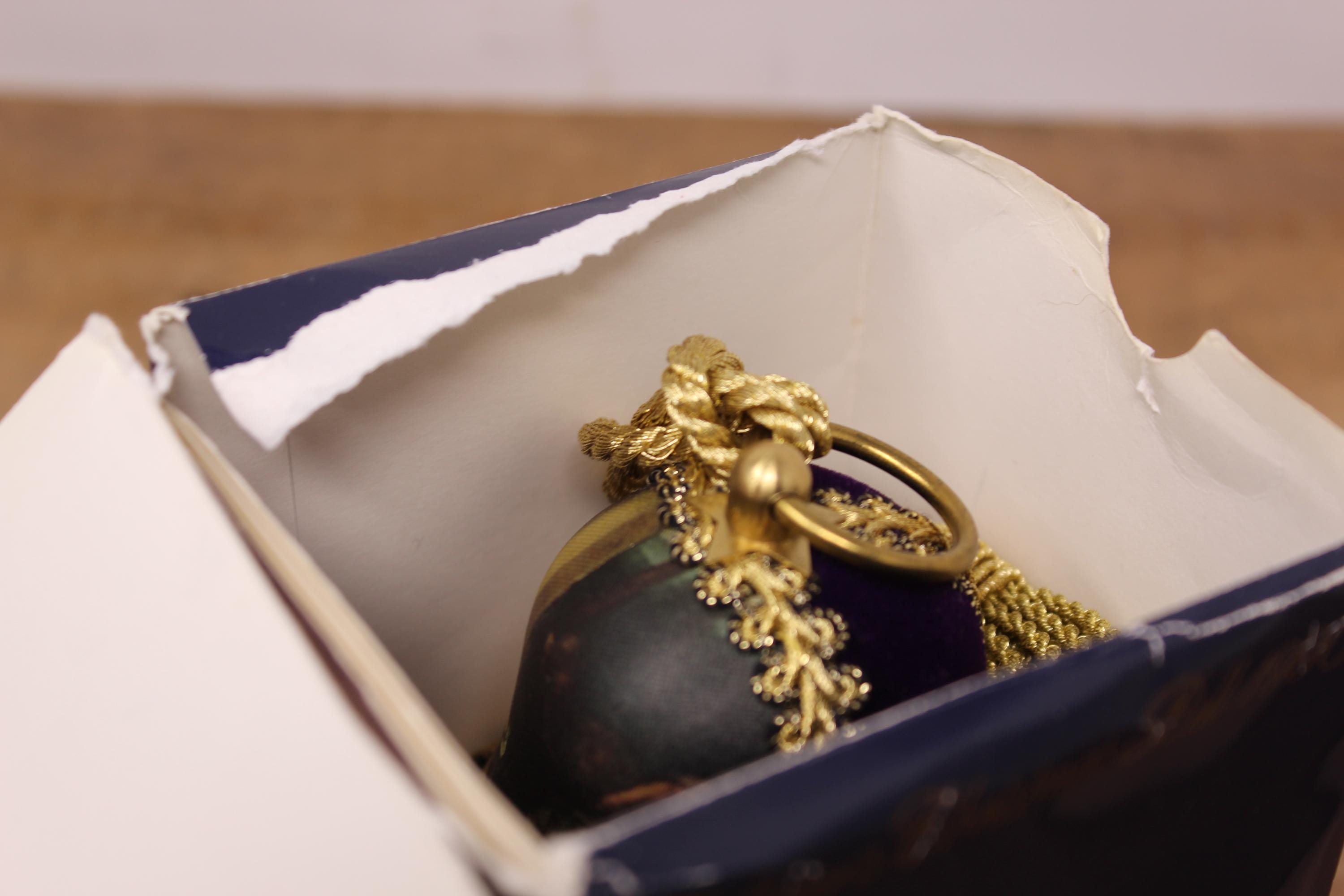 Vintage Reuge Musical Christmas Bell - Switzerland - Iris Gloria