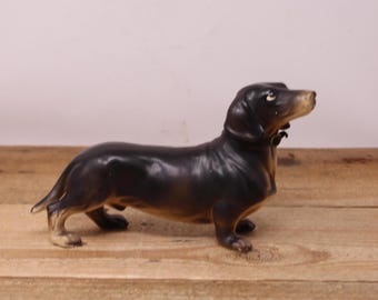 Vintage Dachshund / Wiener Dog Figurine - Japan