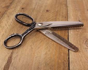 Vintage Steel Pinking Shears — Made in USA