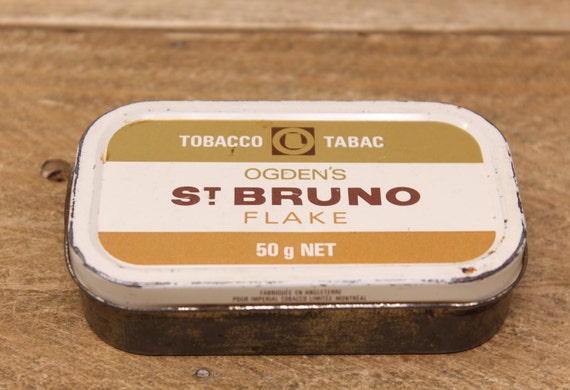st bruno tobacco tin Ogdens's St. Bruno Flake - Tobacco Tin (empty)