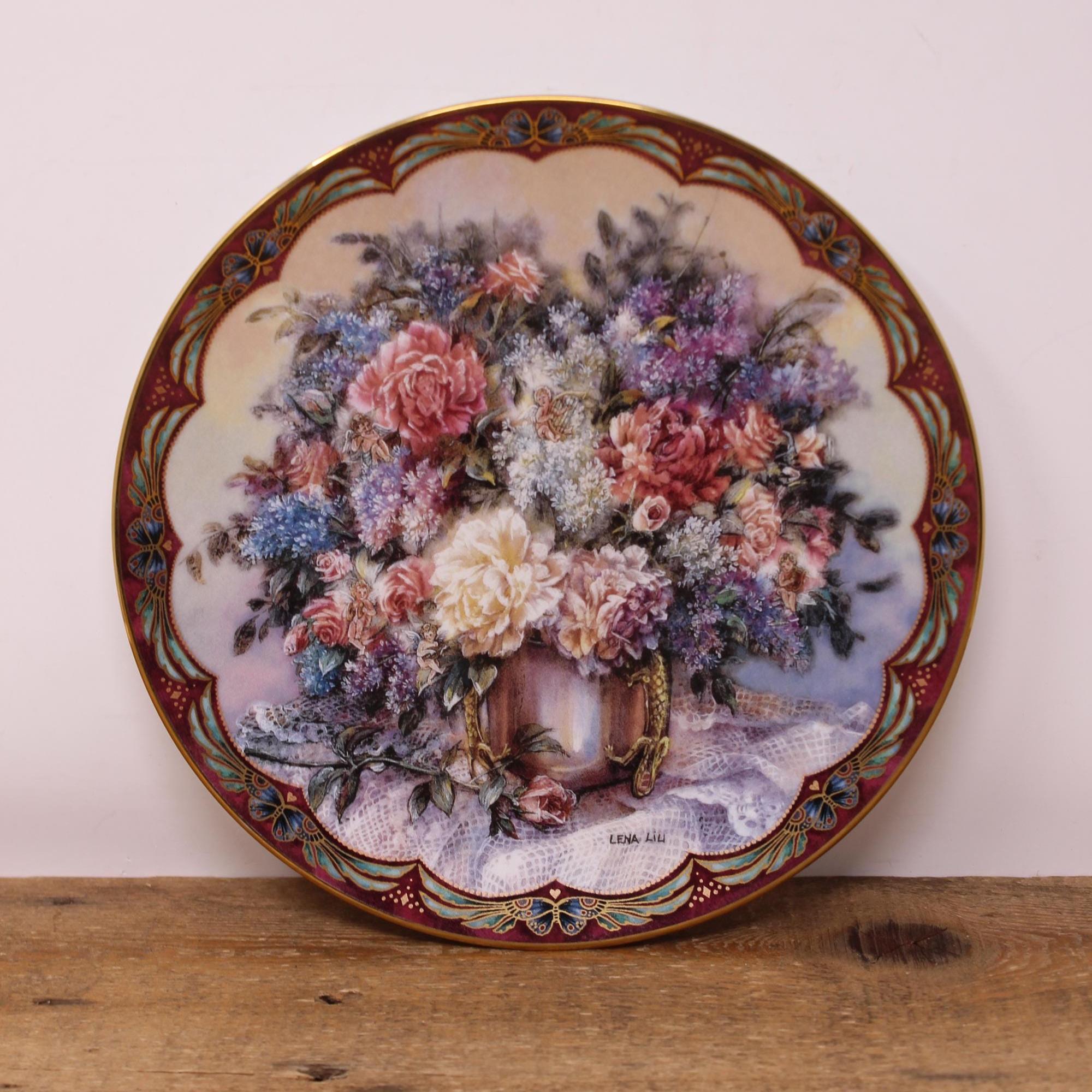 Lena Liu's Flower Fairies Plate: 