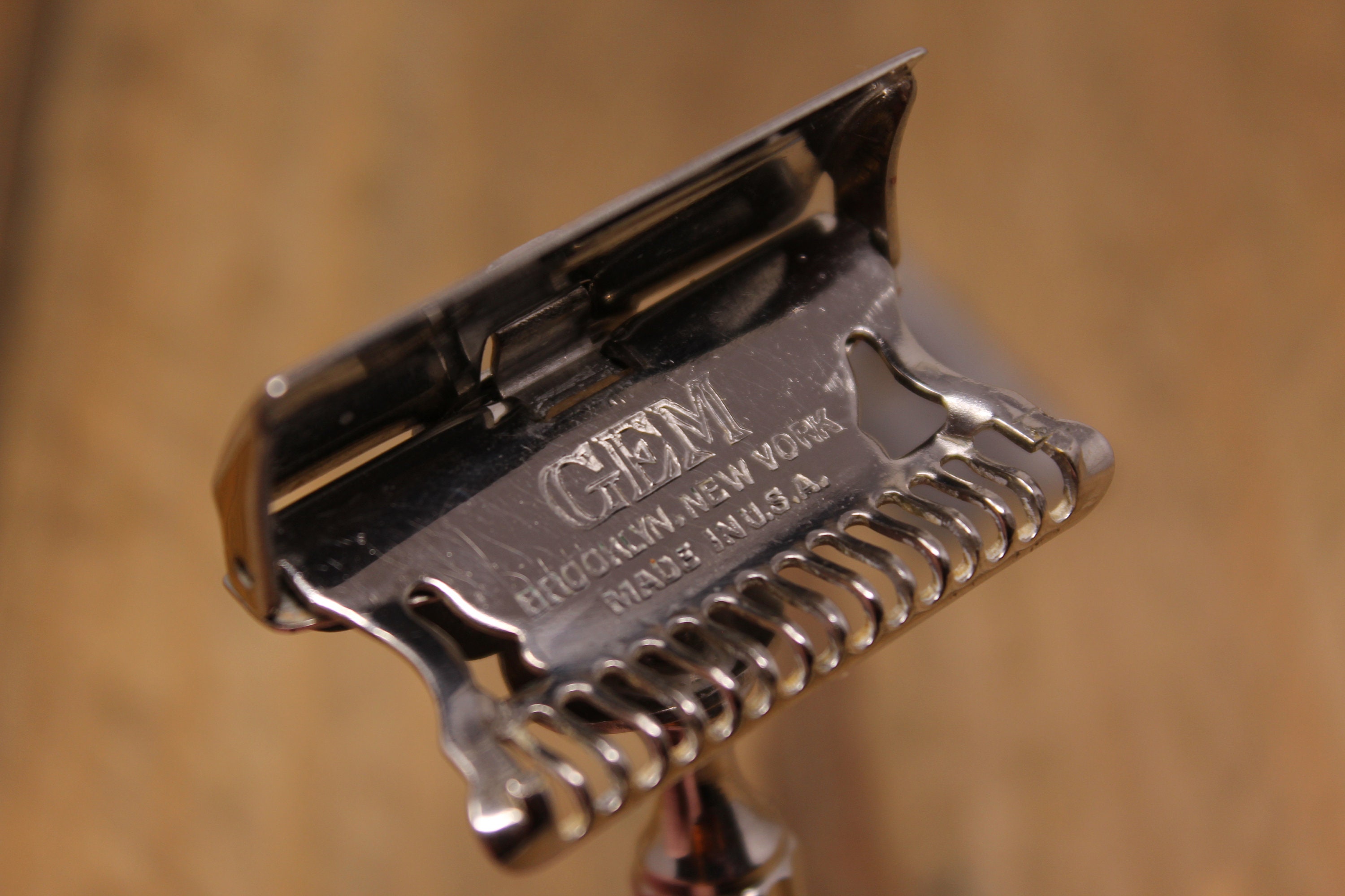 Antique 1912 Gem Single Edge Razor | Etsy