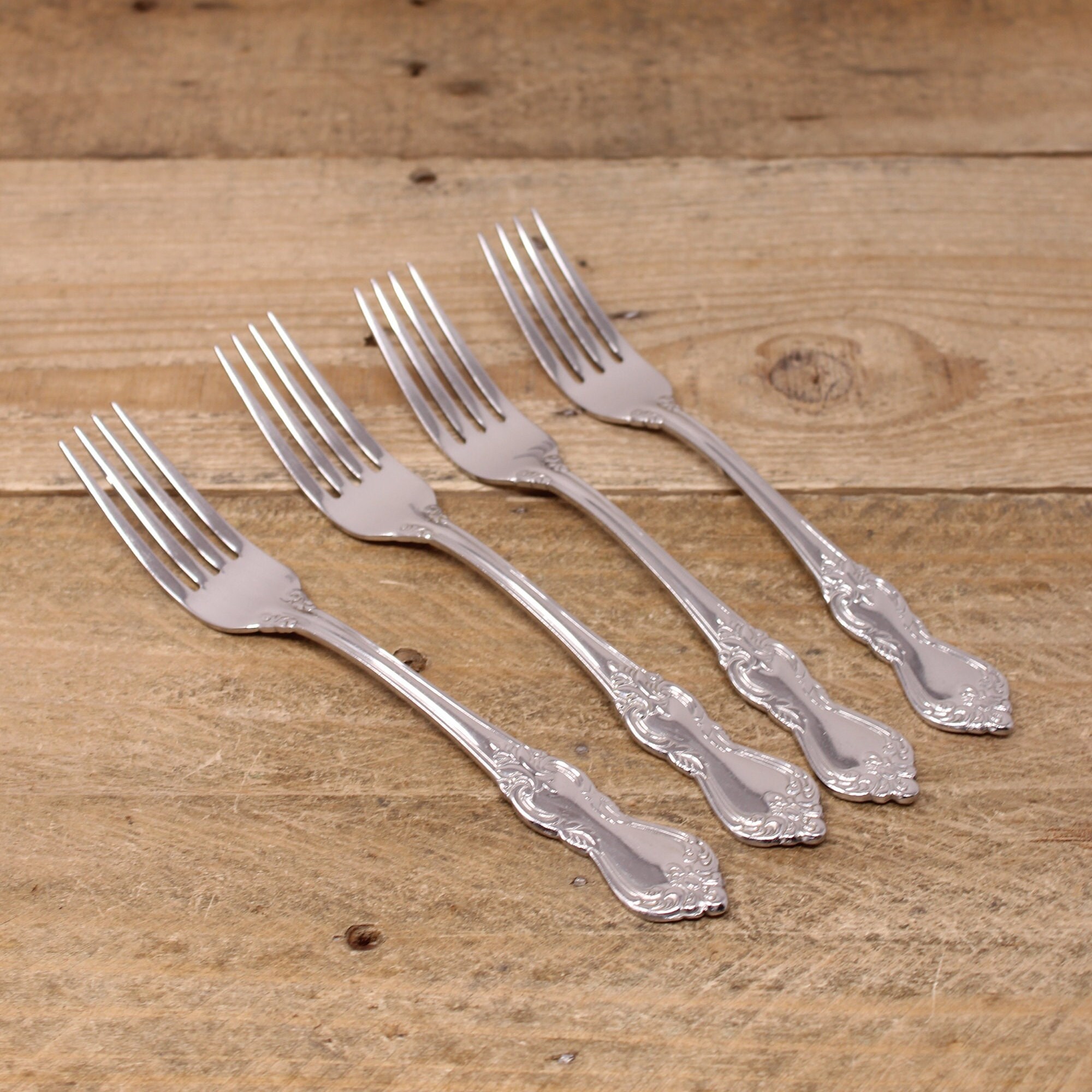 Vintage Reed Barton Heritage Mint Marlborough 18/10 Steel  Dinner Forks