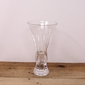 Vintage Shannon Crystal Trumpet Vase - 8.5"