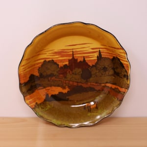 Antique "Rural Churches" Serving Bowl by Royal Doulton - D2846