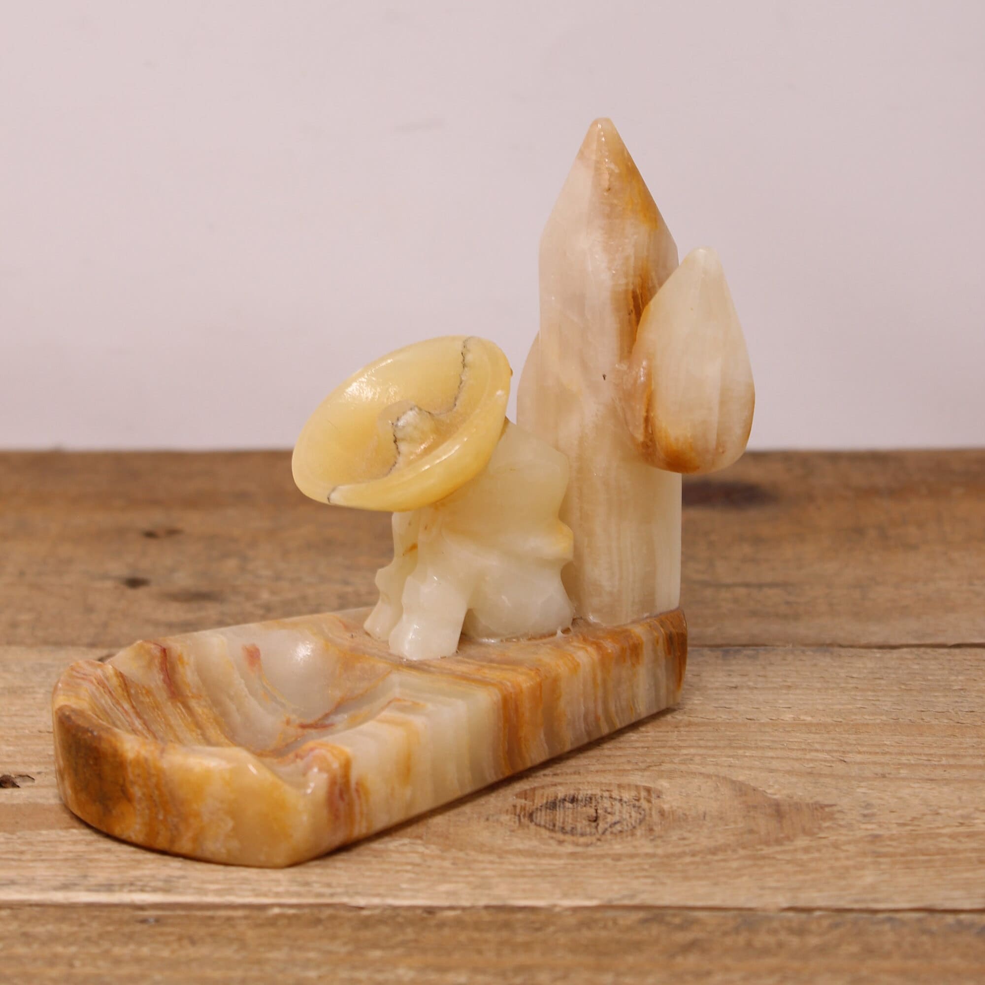 タバコ入れ 小物入れ 灰皿 彫金 メキシコ ビンテージ アンティーク