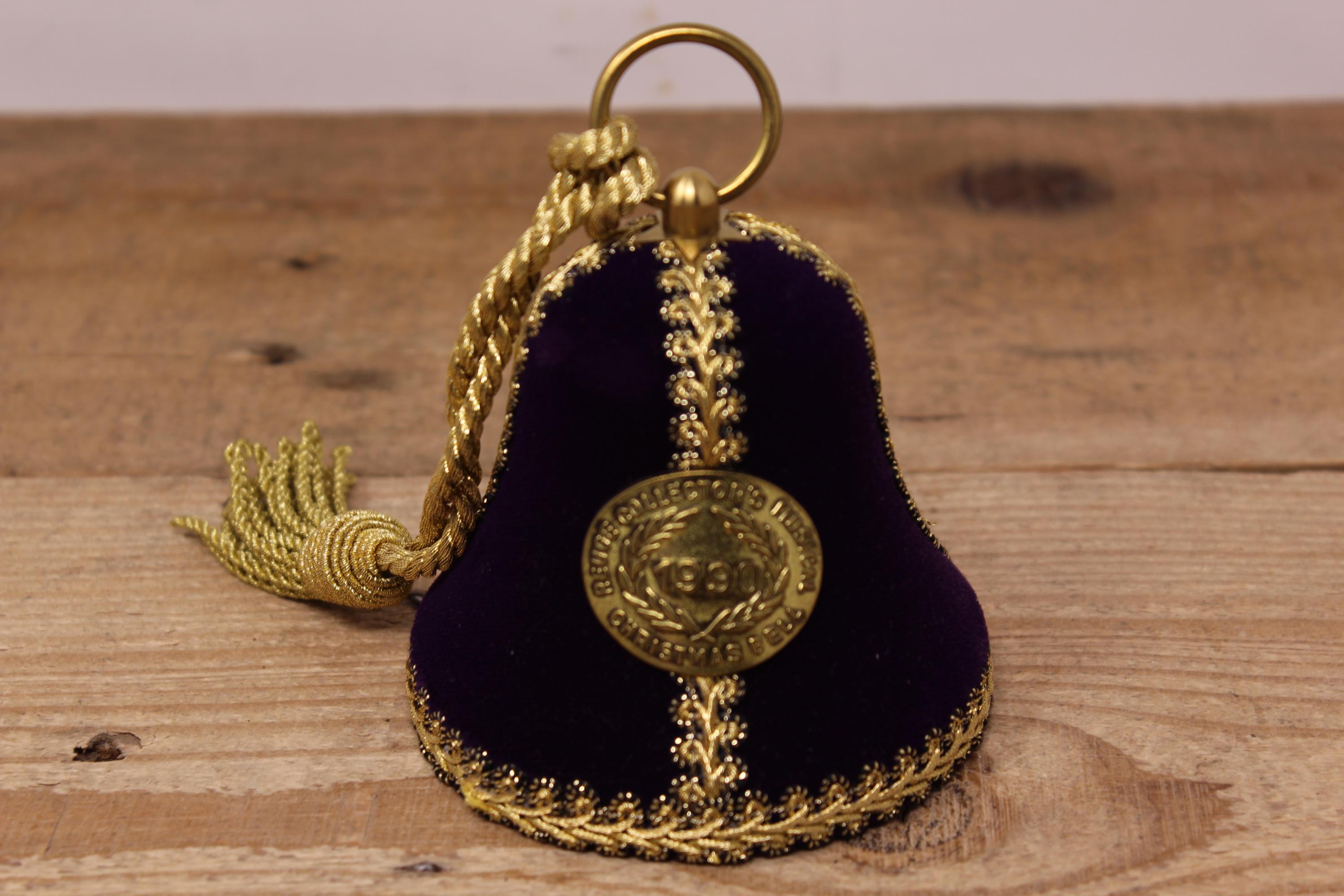 Vintage Reuge Musical Christmas Bell - Switzerland - Iris Gloria